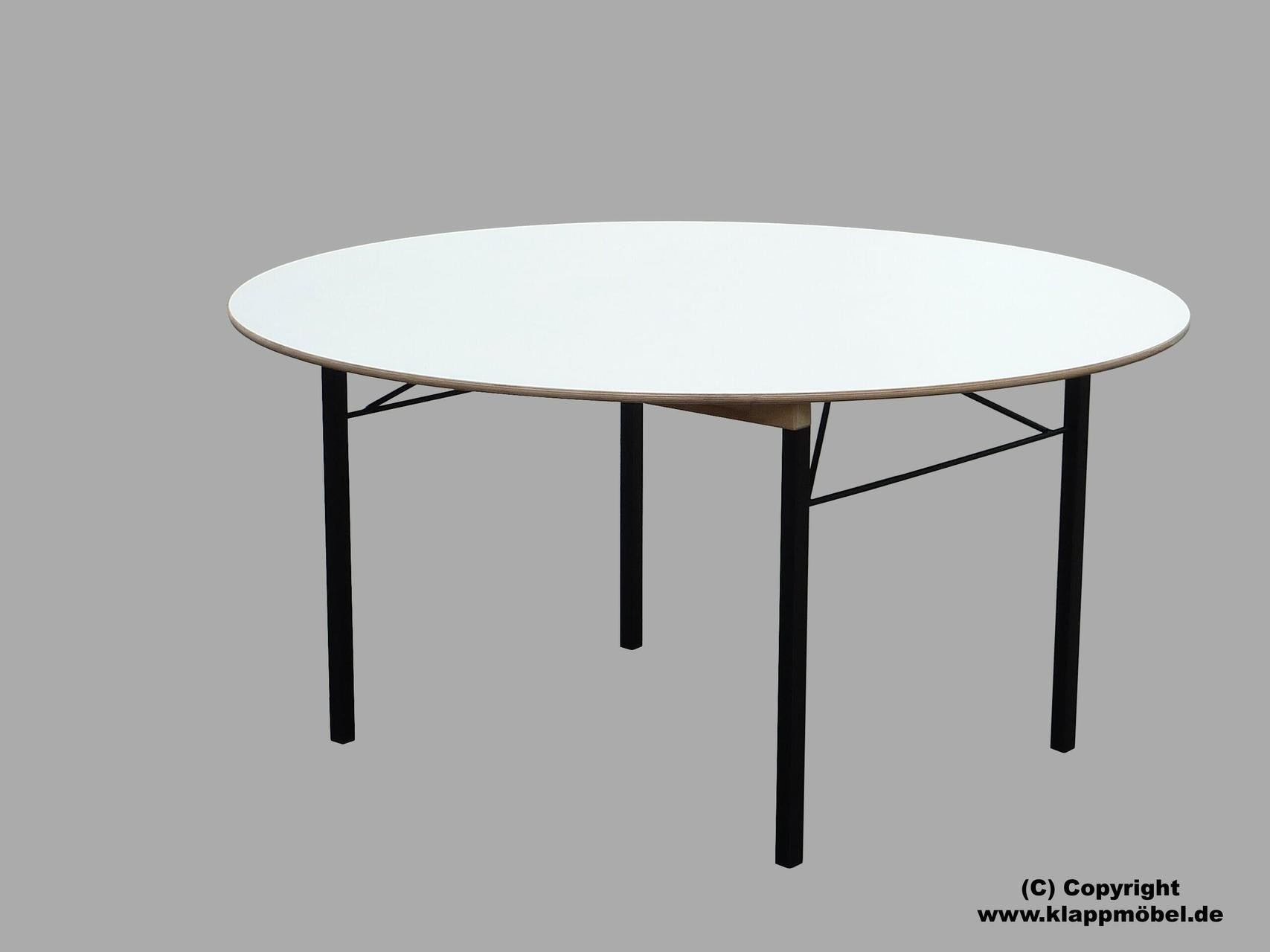 Klapptisch, Stella von 150 - 180 cm ø Klapptisch, Stella von 150 - 180 cm ø