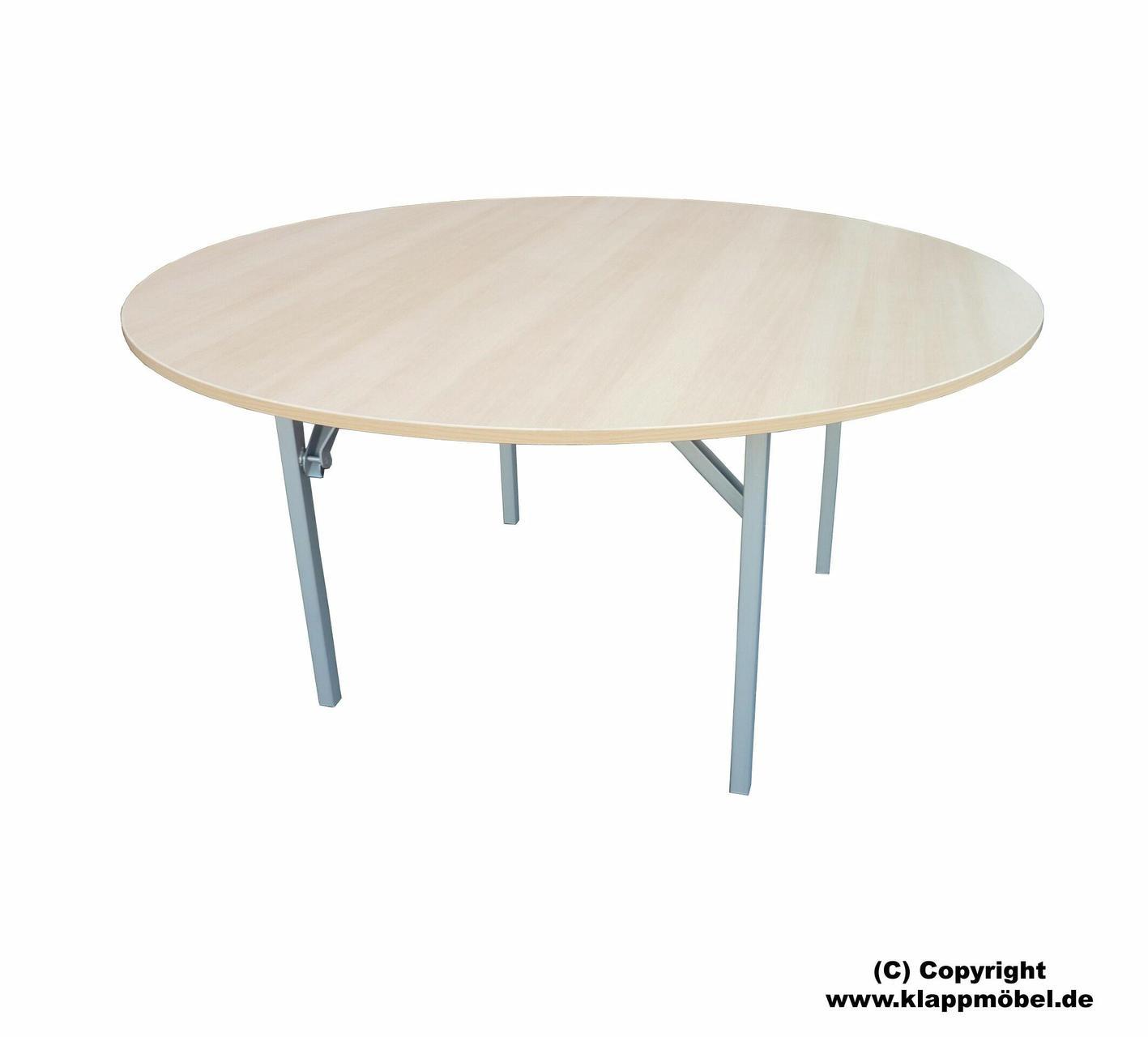 Runde Dekorklapptisch, mit 2 mm ABS-Kante Runde Dekorklapptisch, mit 2 mm ABS-Kante