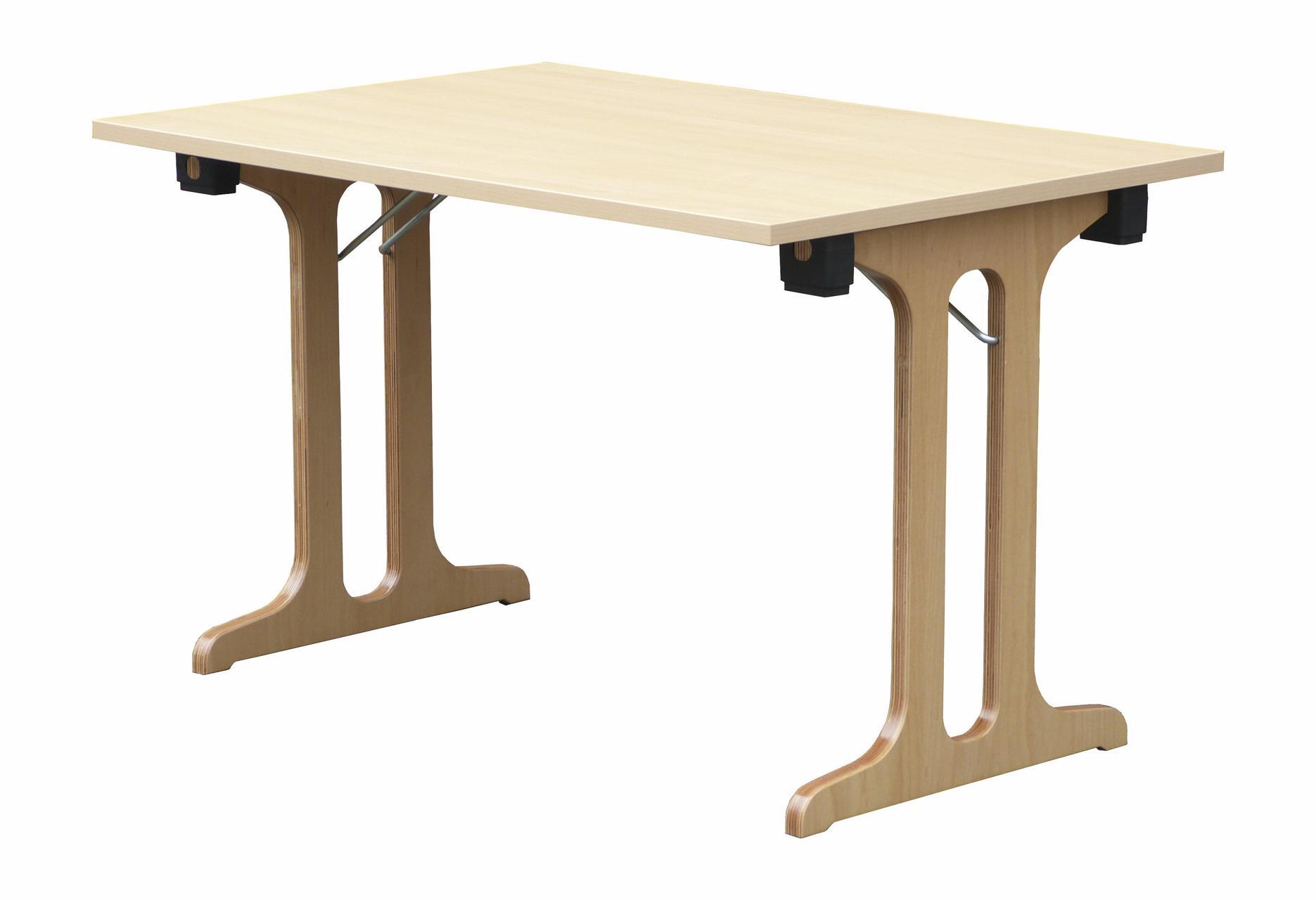 Klapptisch Dekor 25 mm ABS Kante + Holzfüße Klapptisch Dekor 25 mm ABS Kante + Holzfüße