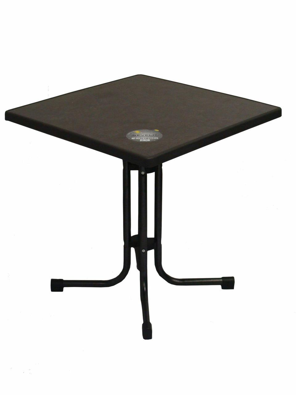 Bistrotisch Gelato 70 × 70 cm Pizarra