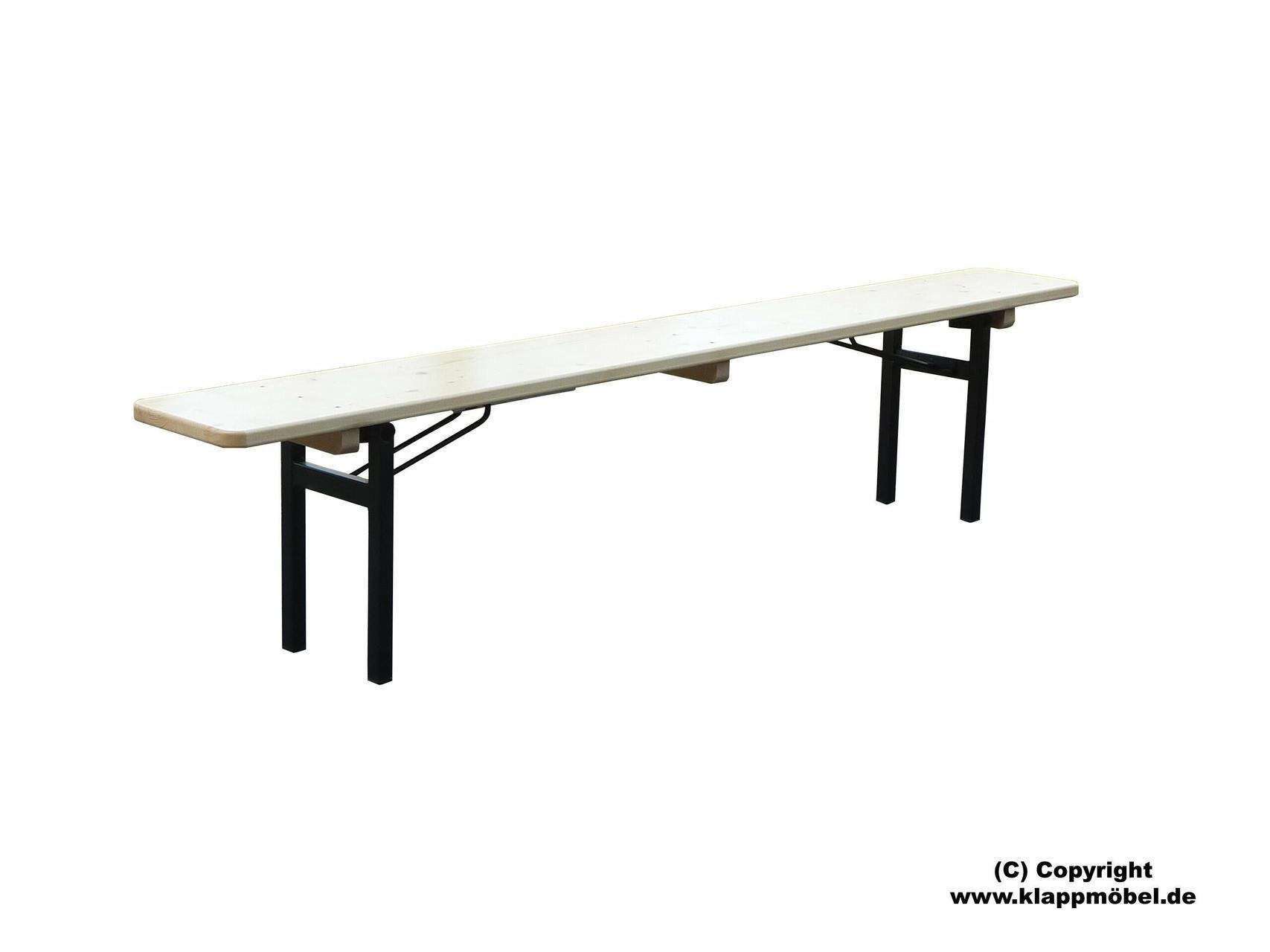 Klappbank Slimline 220 x 27 cm Klappbank Slimline 220 x 27 cm