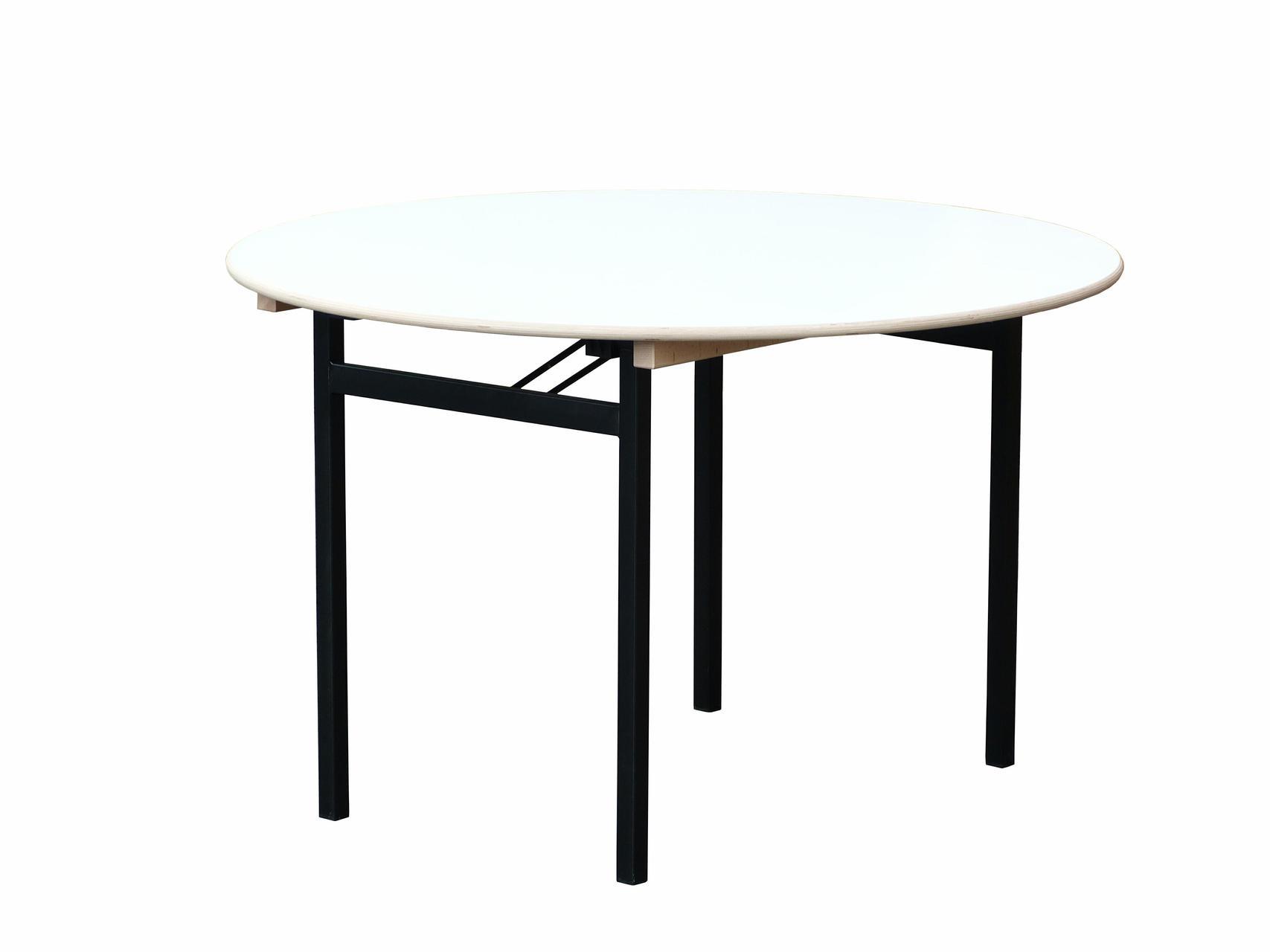Klapptisch ø 120 cm, mit U-Gestell Klapptisch ø 120 cm, mit U-Gestell