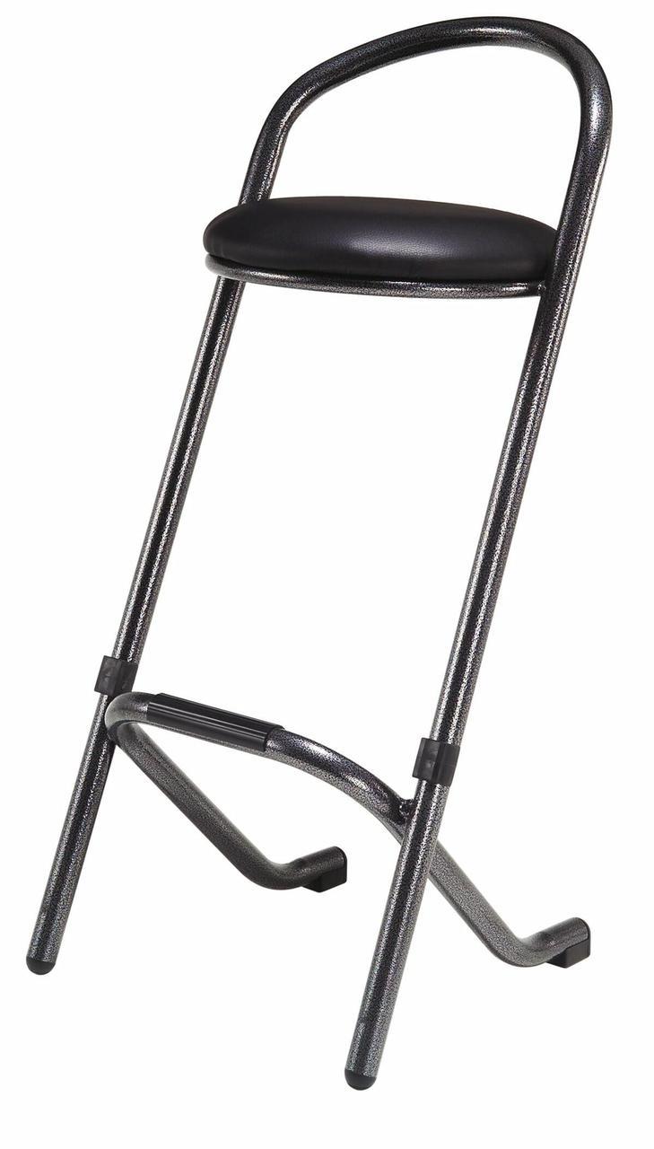 Barhocker Stapelbar Hammerschlag antik, mit Kunstleder Barhocker Stapelbar Hammerschlag antik, mit Kunstleder