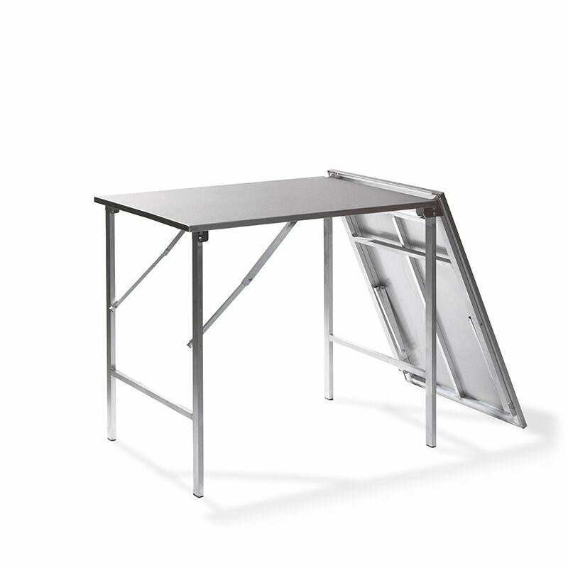 Arbeitstisch aus Edelstahl 200 x 80 x 90 cm