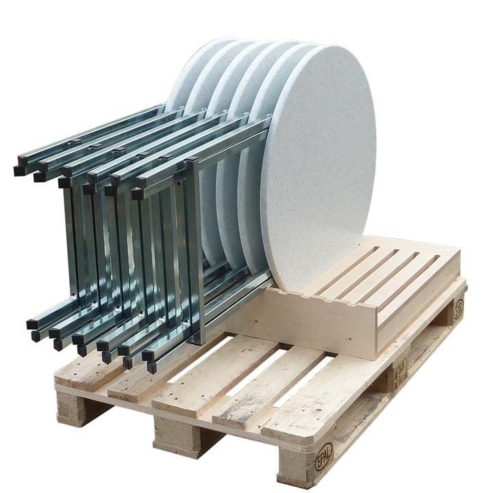 Transportbox für 10 Sky Stehtische 20 mm Transportbox für 10 Sky Stehtische 20 mm