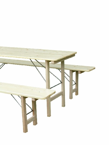 Holzklappfuß für Tische 76x45 cm mit Schnappverschluss
