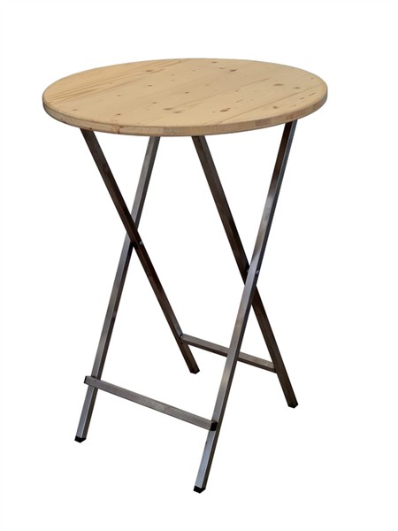 Stehtisch Galaxy, klappbar, V2a, 3 Schicht ø 80 er