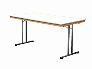 Banketttische oder Bankettklapptische Banketttische mit Chrom Gestell