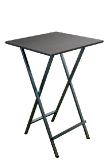 Stehtische mit eckiger Tischplatte Stehtische mit eckiger Tischplatte