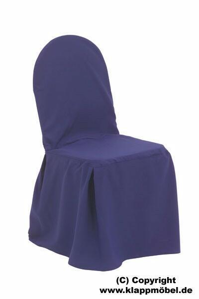 Hussen Stuhlüberzug, Farbe: Blau